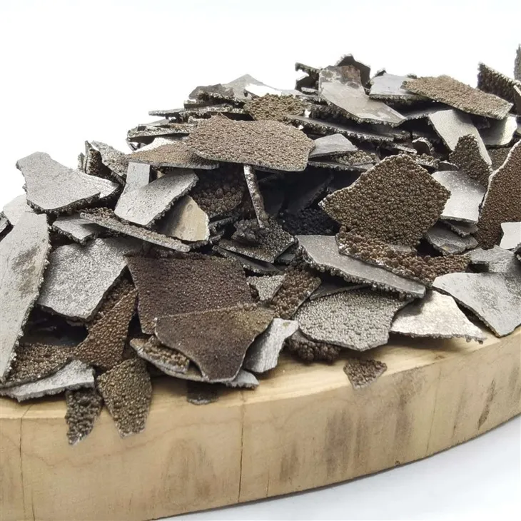 تکه های منگنز الکترولیتی